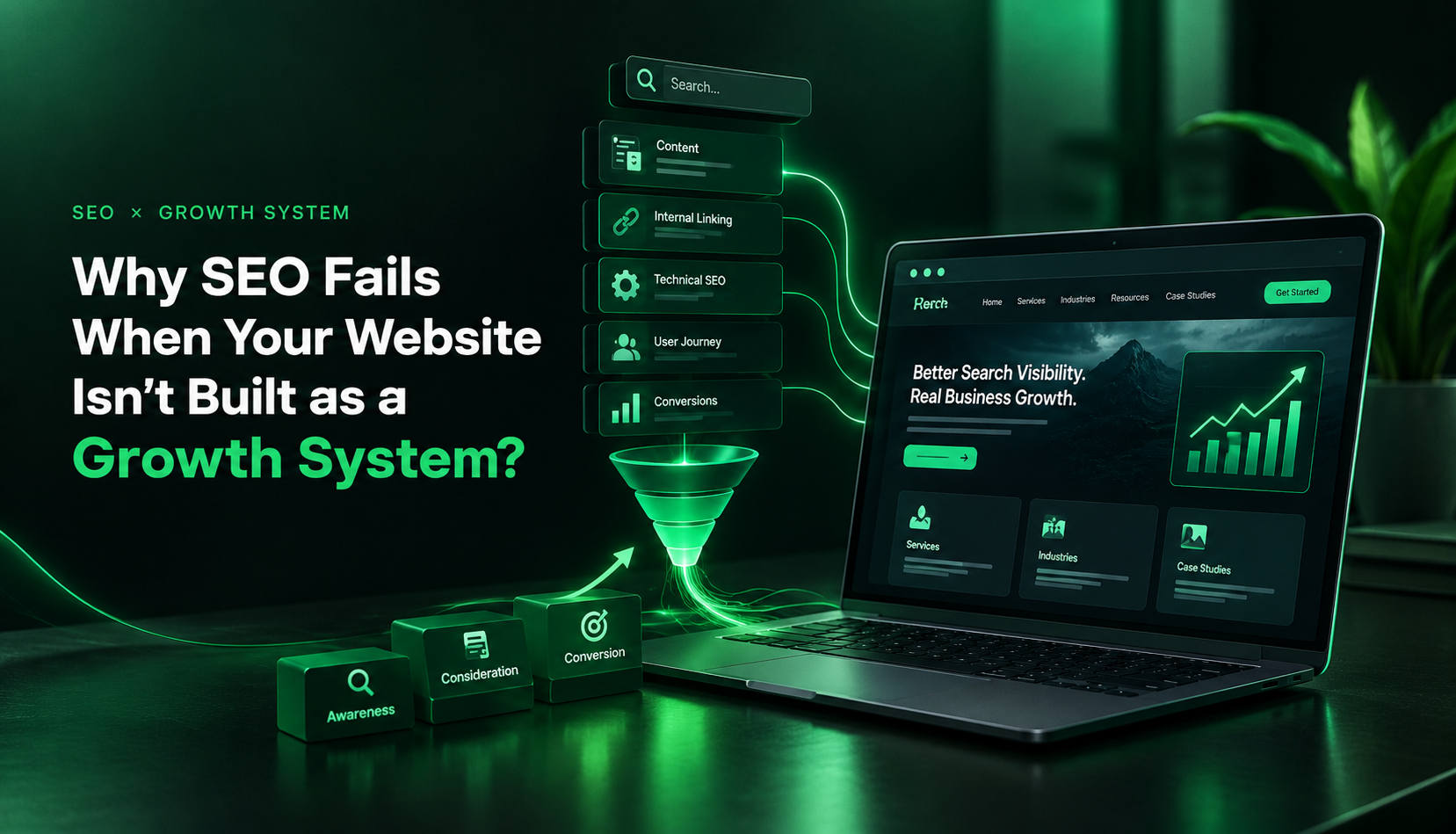 Why SEO Fails When Your Website Isn’t Built as a Growth System